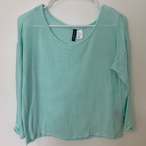 Aqua shirt
